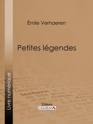 cover image of Petites légendes